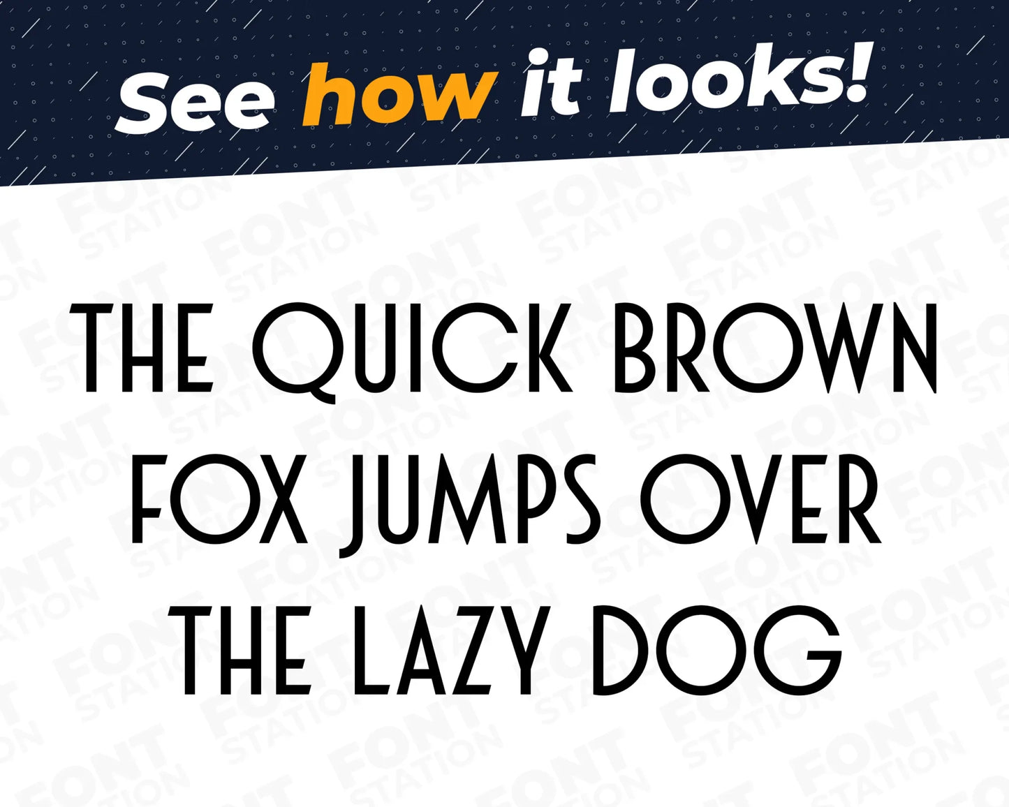 A complete showcase image of the Cafe Gourmet font, featuring the text 'The quick brown fox jumps over the lazy dog' to display every letter of the alphabet.