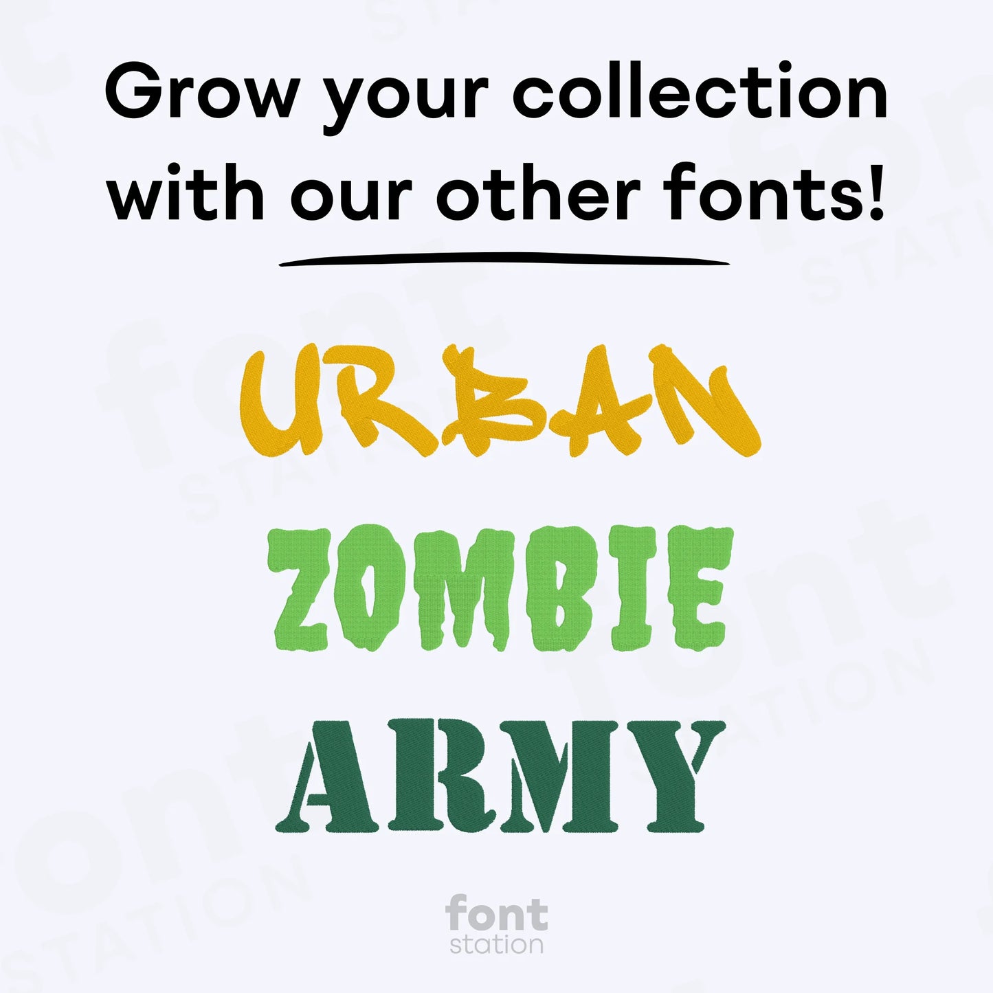 Chinese Embroidery Font