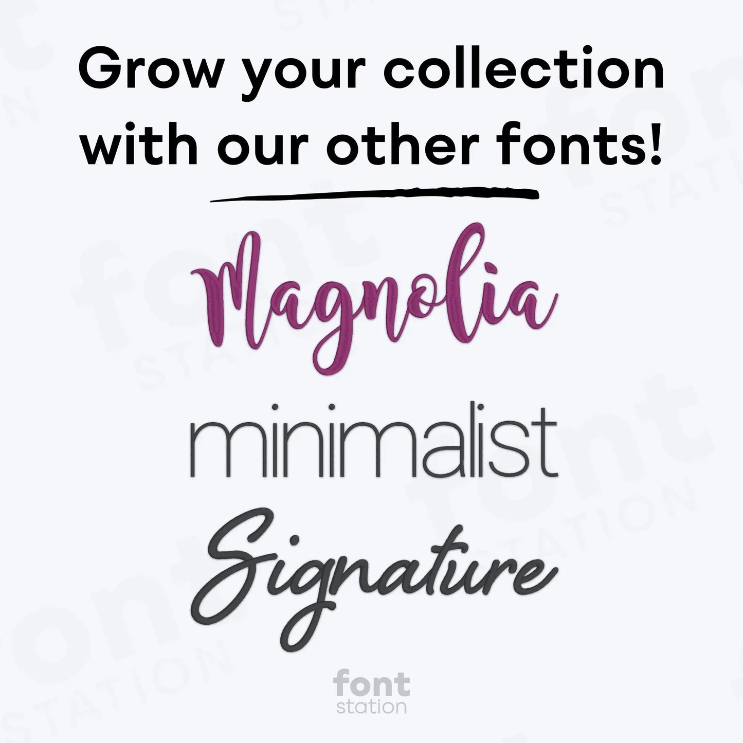 Delicious Embroidery Font
