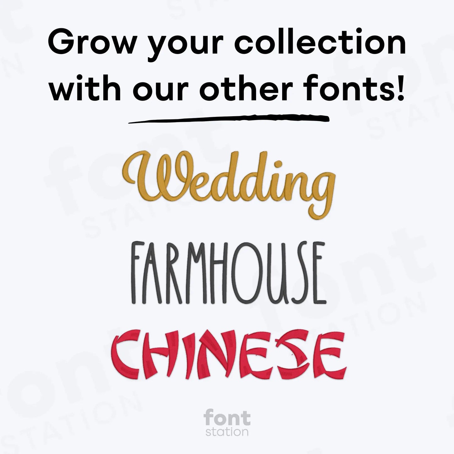 Hellenica Embroidery Font