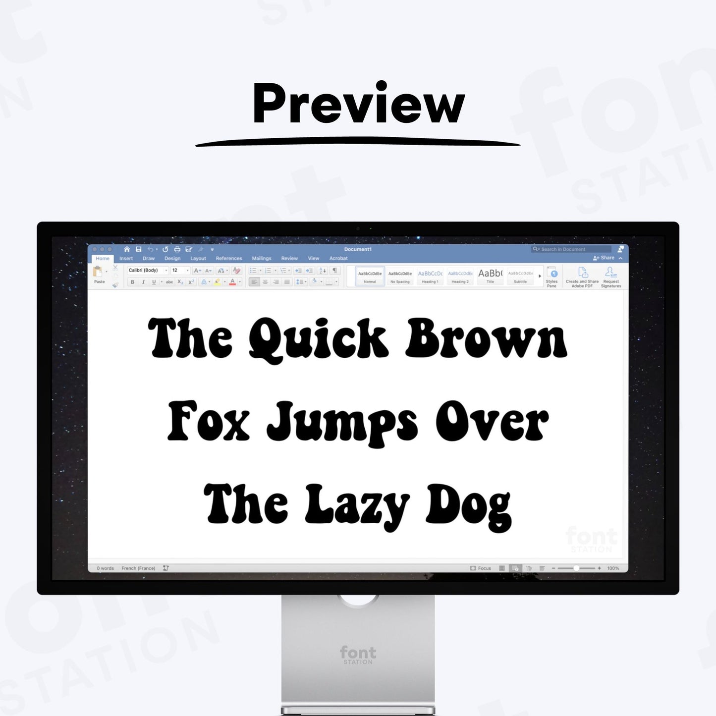 groovy-font-font-sentence-example-square