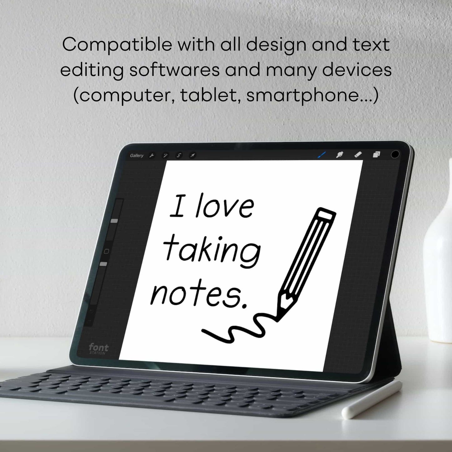 handwritten-note-taking-font-example-tablet-square