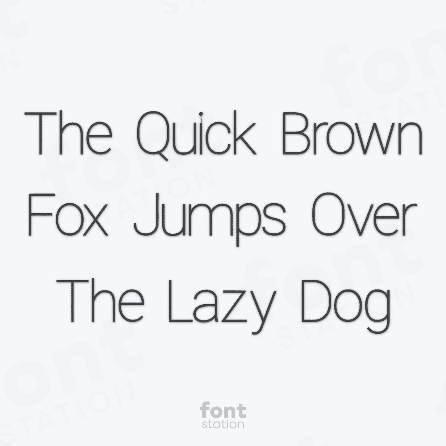 Minimalist Embroidery Font