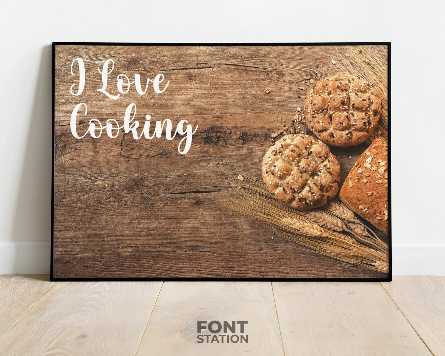Sweet Cookies Font Display on Frame - Typography Presentation
