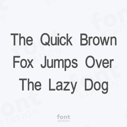 Arial Narrow Embroidery Font