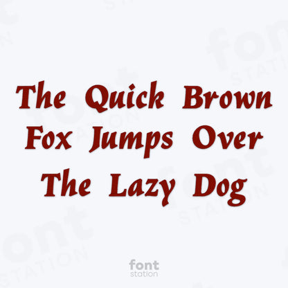 Asian Embroidery Font