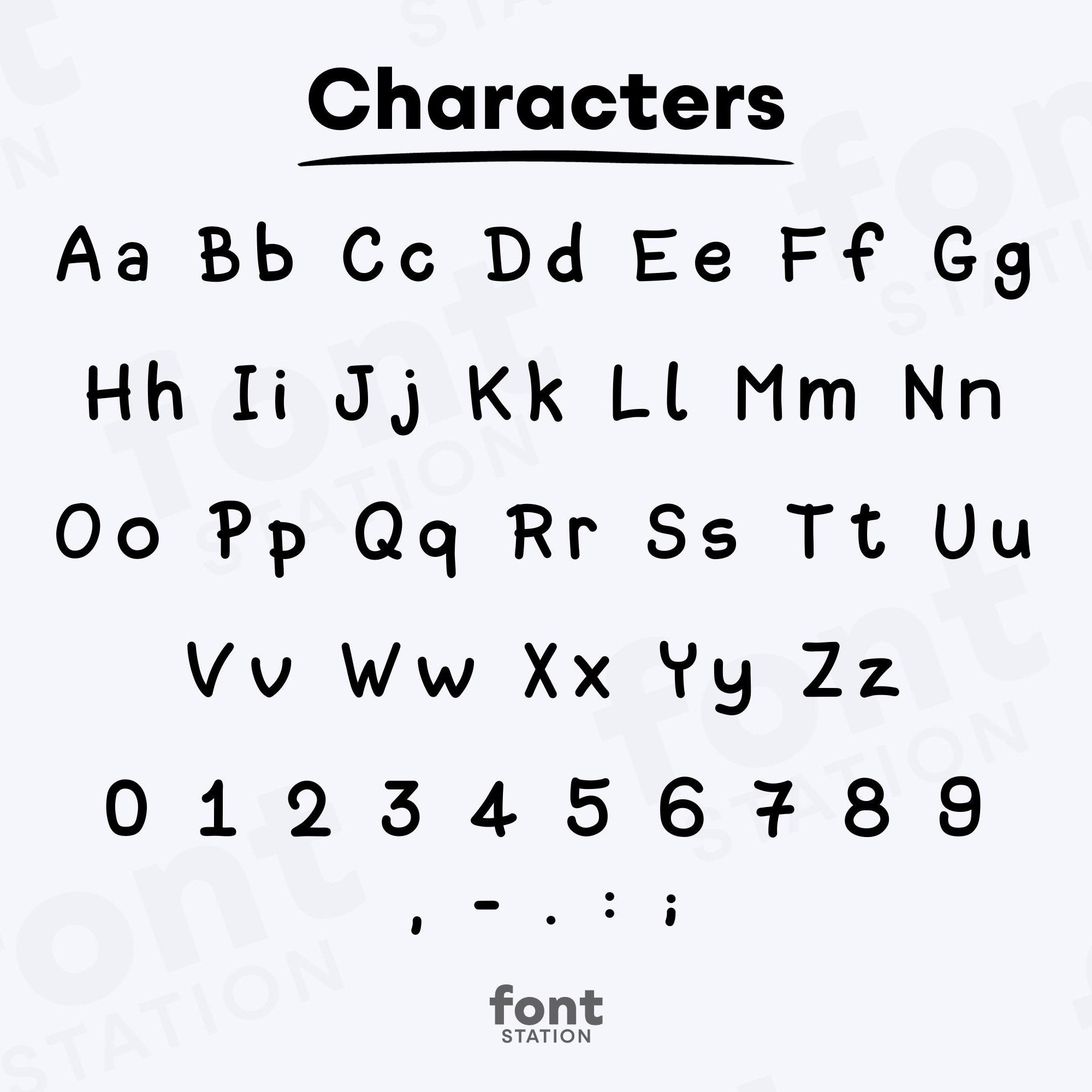 Fnote Files Dino Friend Font – FontStation