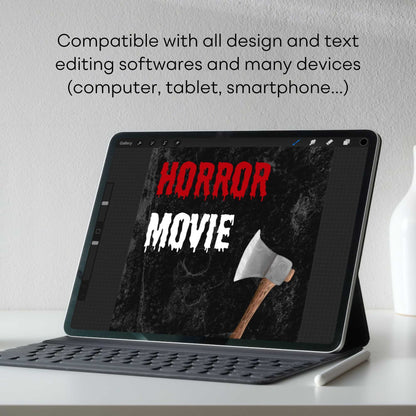 dripping-font-example-tablet-square