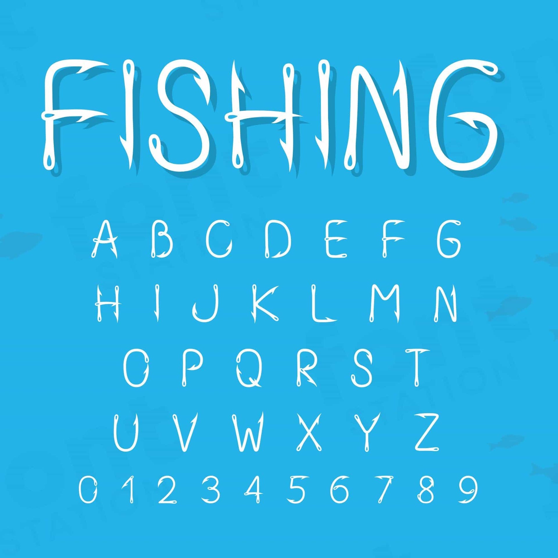 Fishing Hook Font – FontStation