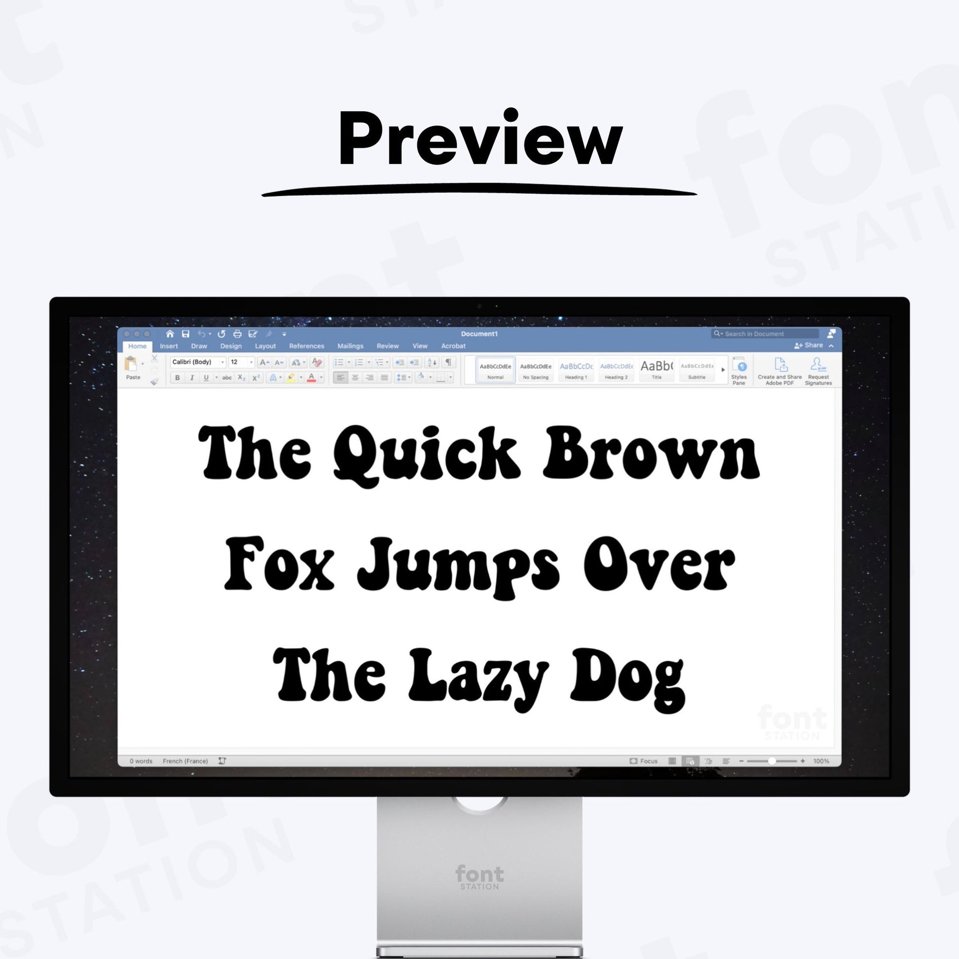 groovy-font-font-sentence-example-square