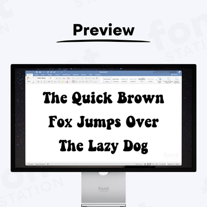 groovy-font-font-sentence-example-square