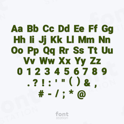 Deep Embroidery Font