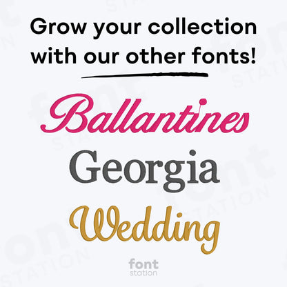 Lovely Embroidery Font