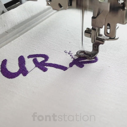 Urban Embroidery Font