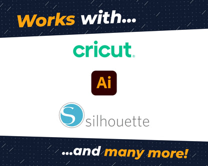 Compatible Software Logos for Runic Style Font