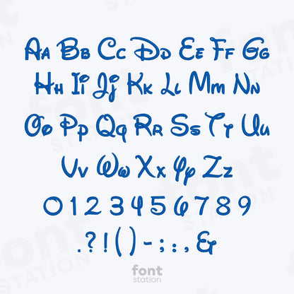 Walter Embroidery Font