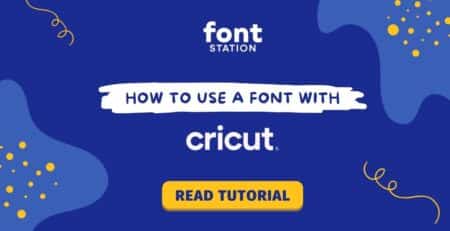 Image showing a title: How to Upload a Font to Cricut Design Space