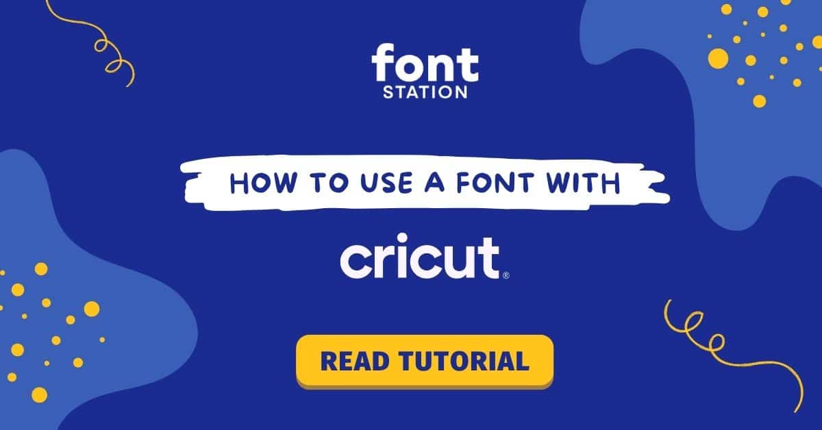 Image showing a title: How to Upload a Font to Cricut Design Space