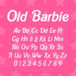 Old Barbie Font