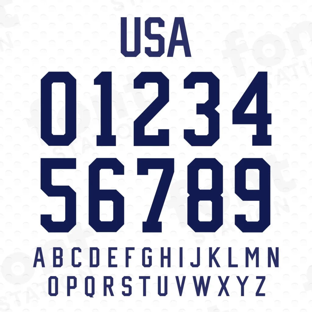 US Soccer Font - World Cup 2022